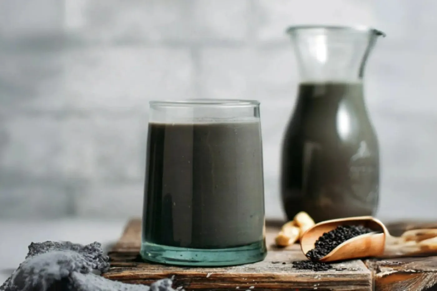 Ly sữa mè đen thơm béo, giàu dinh dưỡng